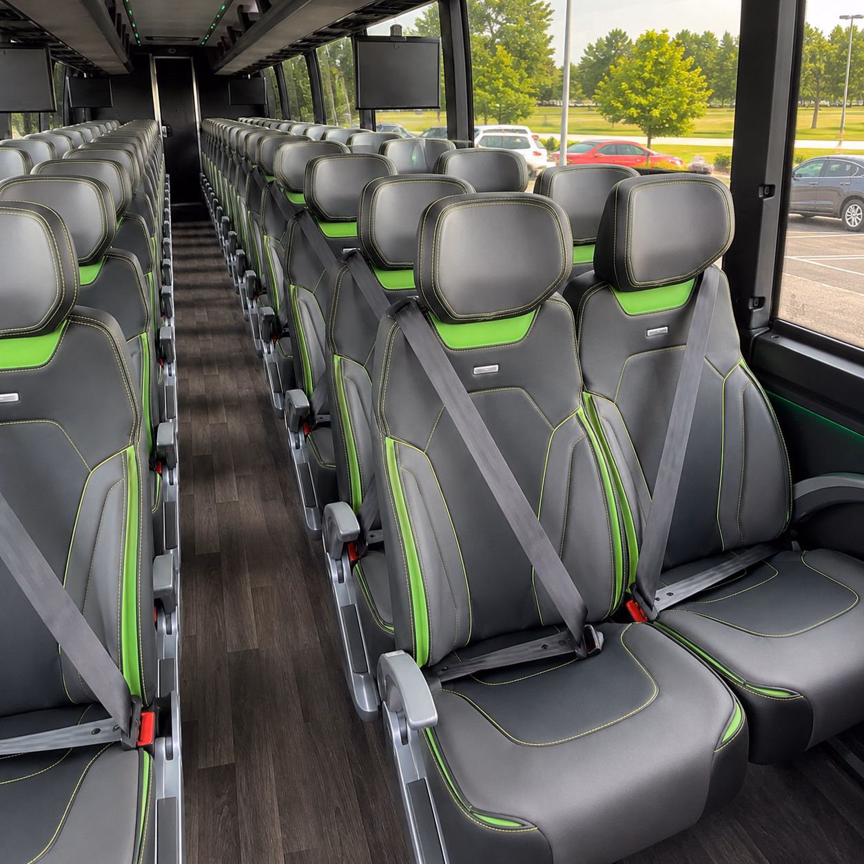 burbank long distance charter bus rental