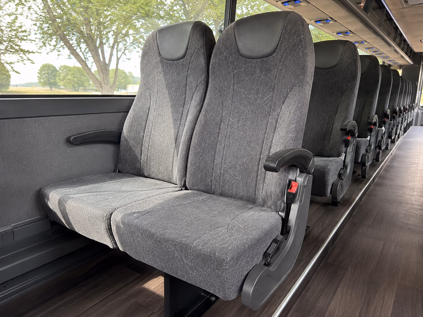 downey government military charter bus rentals