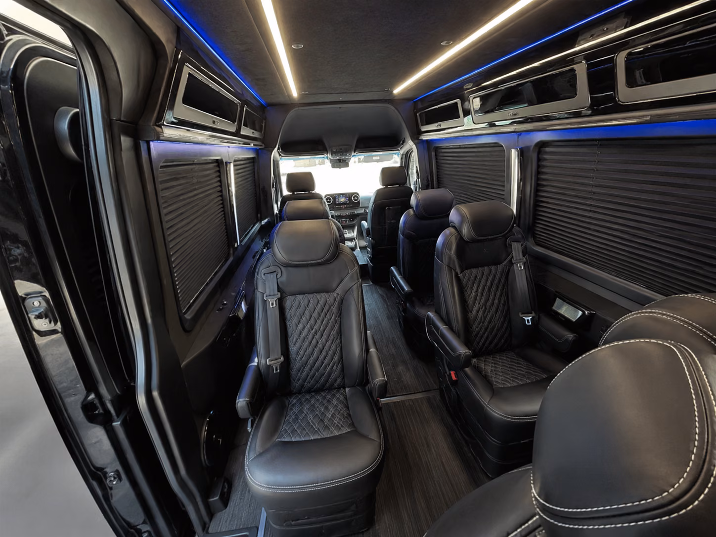 pasadena employee transportation onboard seating