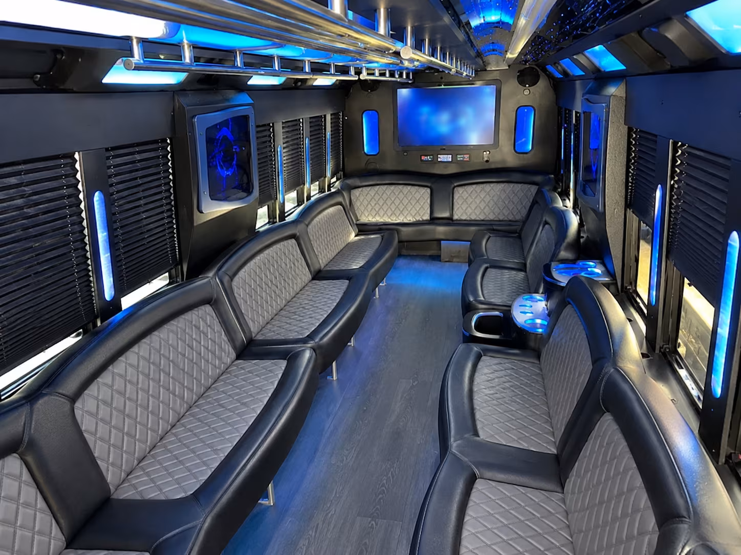 pasadena holiday party bus rental