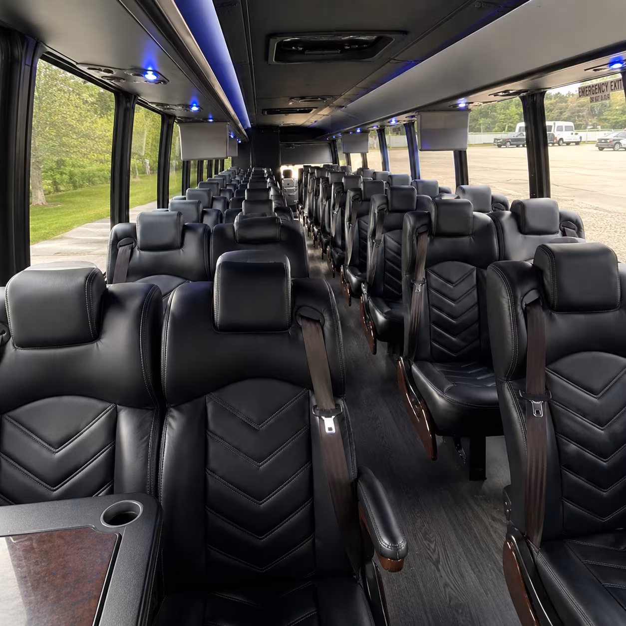 pasadena prom transportation onboard seating