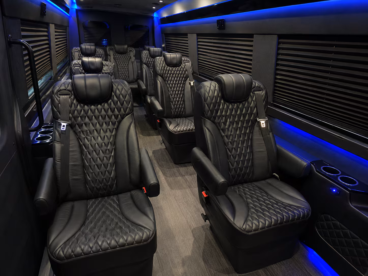 pasadena school event transportation onboard seating