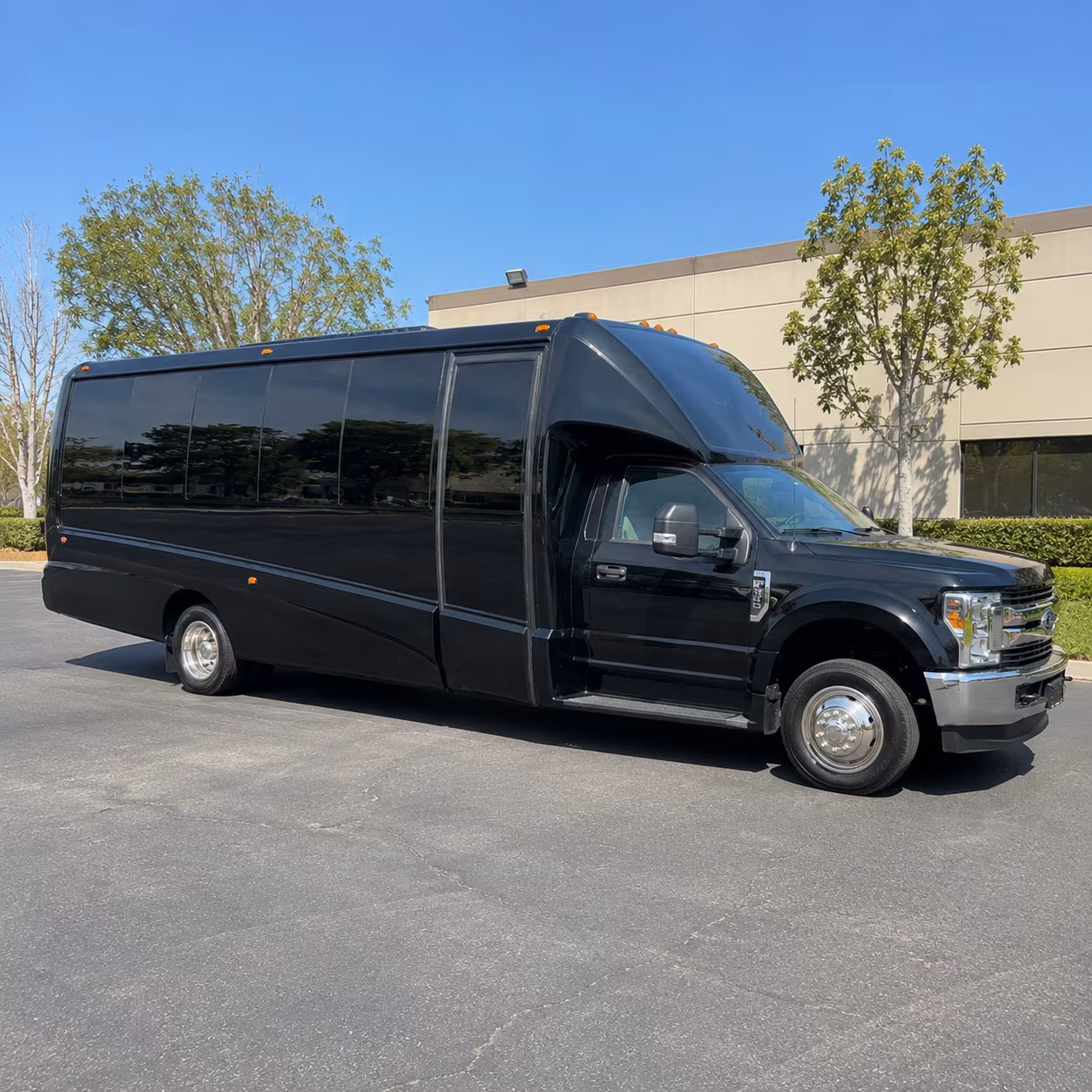 pasadena wedding party bus rental