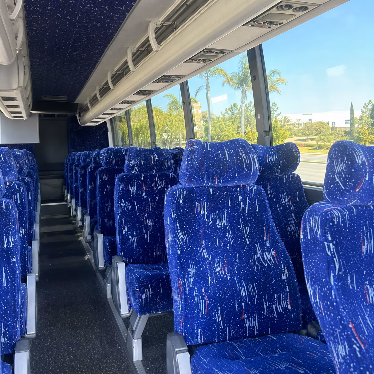 shuttle pasadena seniors and families to weekly services without the parking scramble